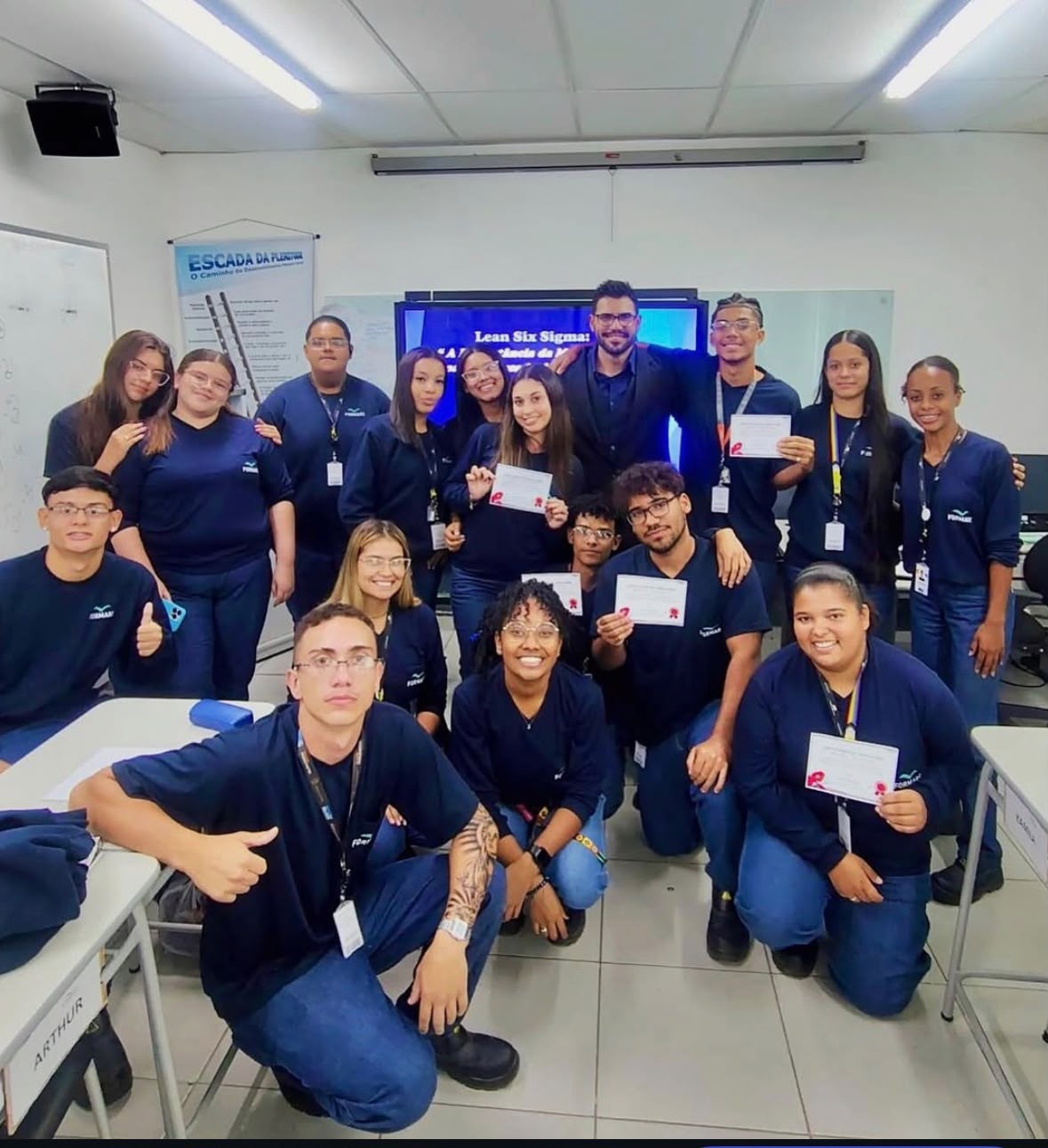 Imersão presencial com alunos